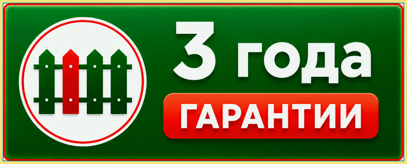 3 года гарантии