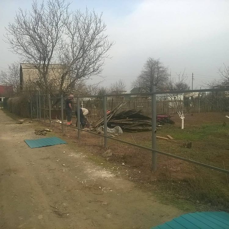 Забор из профлиста