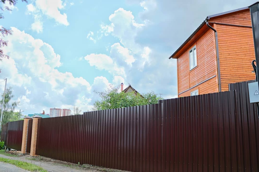 Забор из профлиста